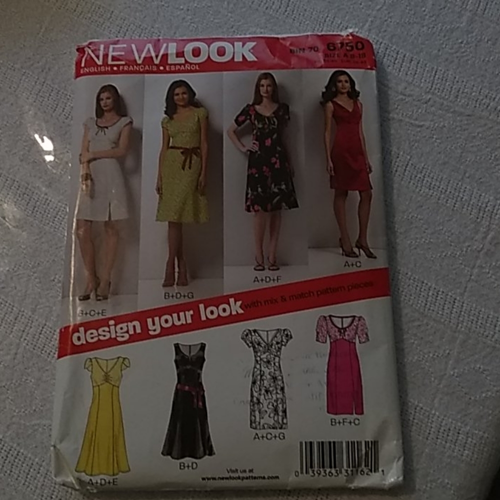 Simplicity Sewing Pattern 6750 Used Cut